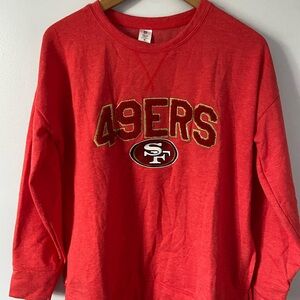 49ers Red Sweatshirt